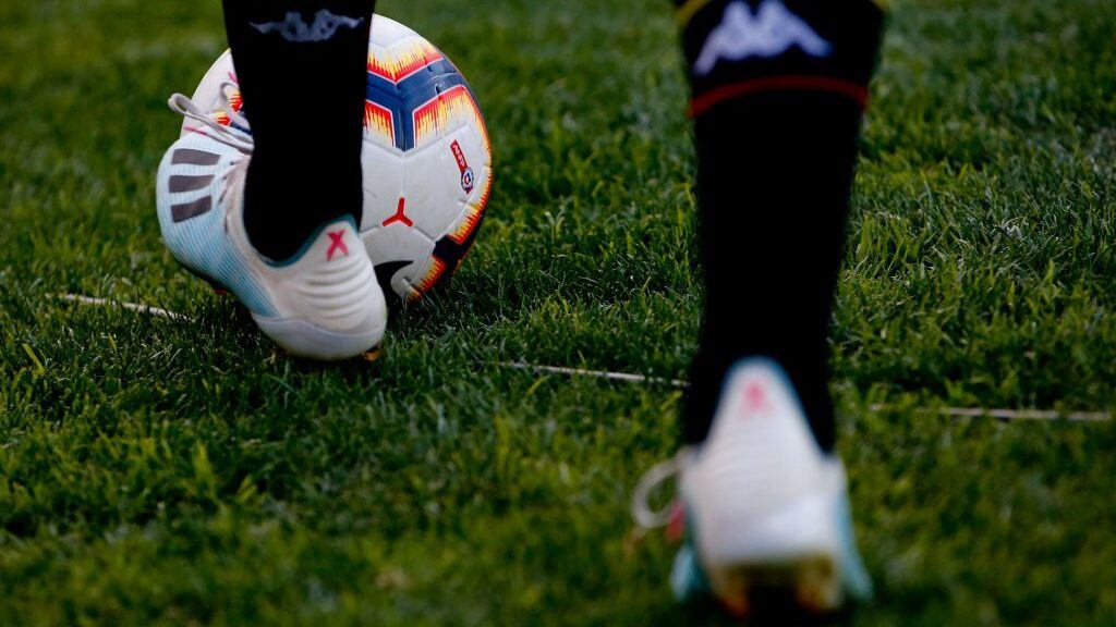 15 de OCTUBRE del 2019/SantiagoPelota y zapatos ,durante el partido valido por la Dcima fecha de la segunda ronda del Campeonato Nacional AFP PlanVital, entre Union Espaola vs Coquimbo Unido, disputado en el estadio Santa Laura.
FOTO:FRANCISCO LONGA/AGENCIAUNO