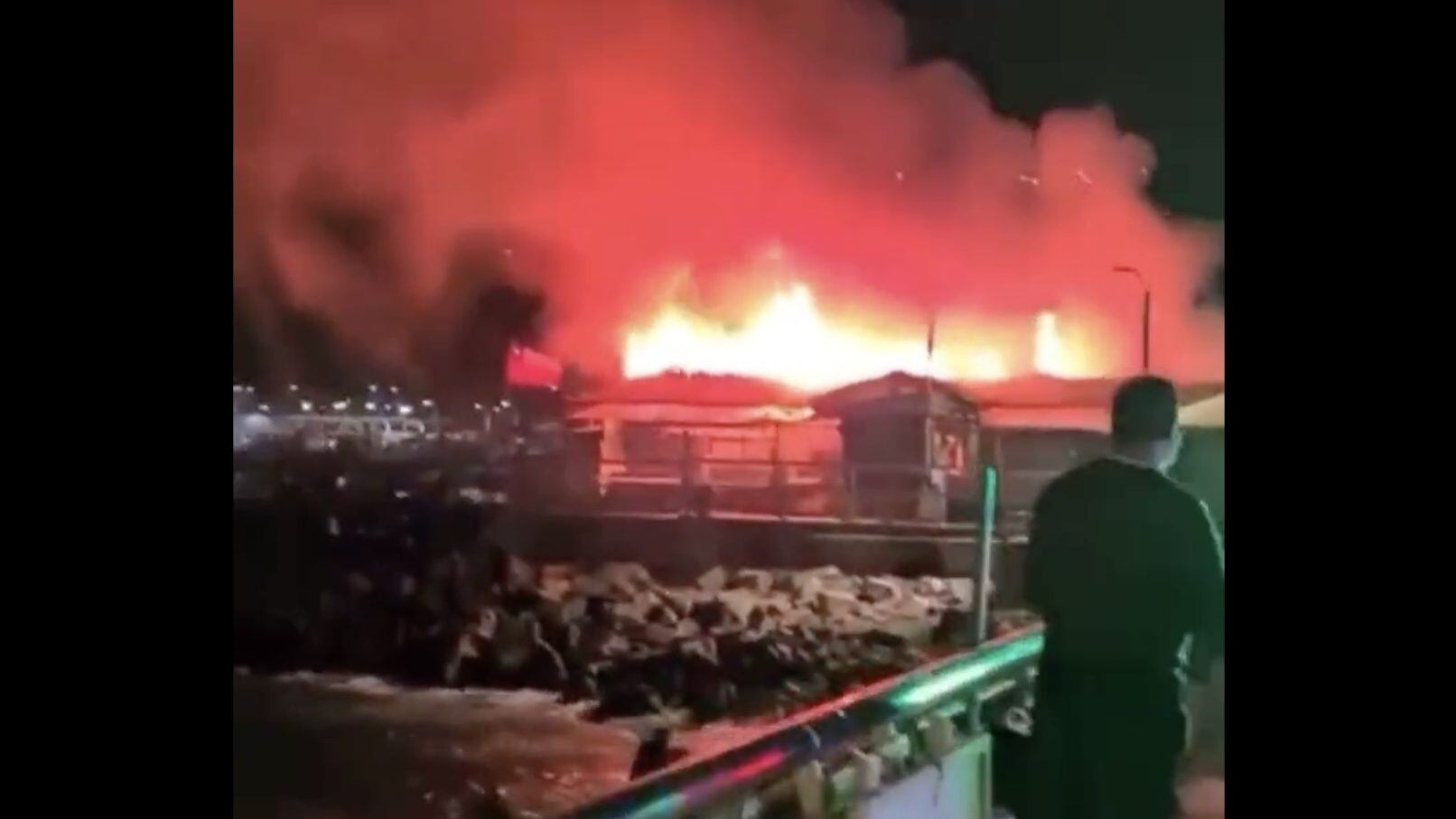 Incendio San Antonio