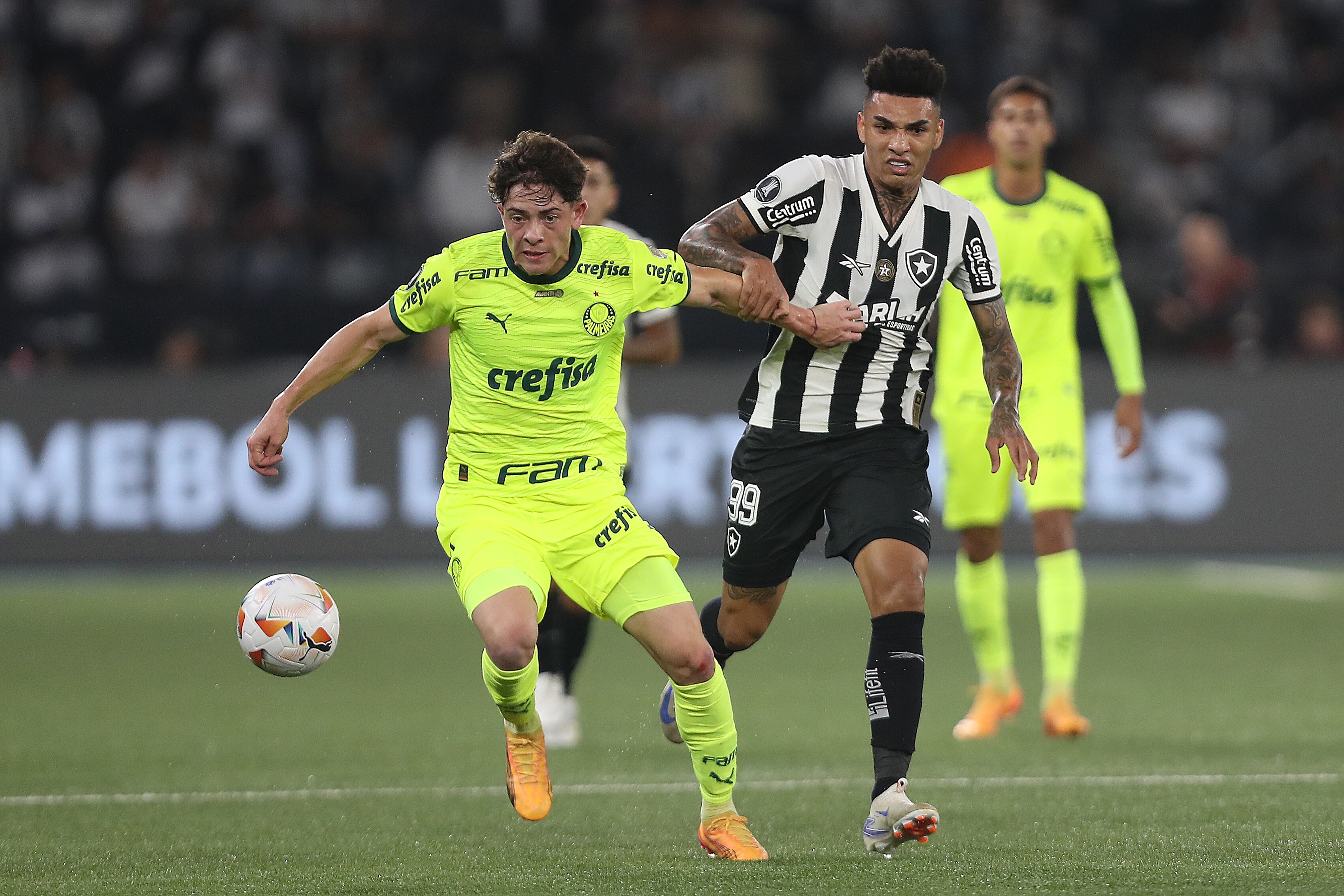 Botafogo y Palmeiras se vieron las caras por los 8vos de final de la Copa Libertadores | Getty Images