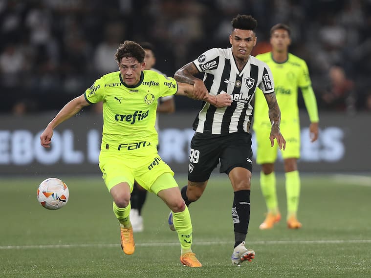 Botafogo y Palmeiras se vieron las caras por los 8vos de final de la Copa Libertadores | Getty Images