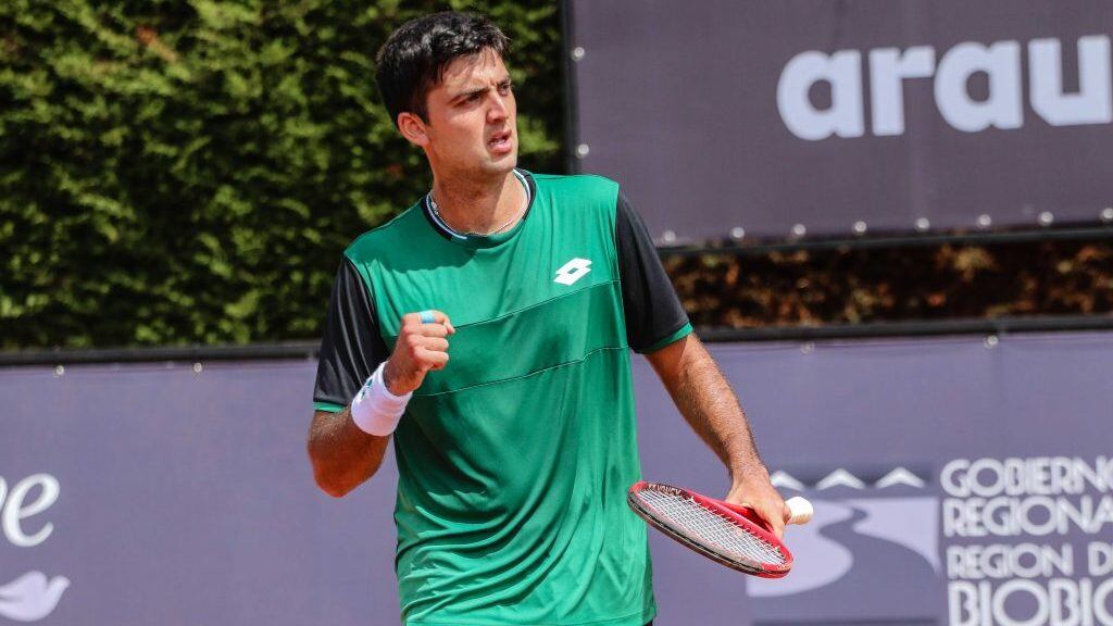 17 de Febrero de 2021 / CONCEPCION
Tomas Barrios se enfrenta a Federico Coria , en ATP Challenger de Concepcion, durante el estado de catastrofe de la pandemia covid-19
FOTO: RODRIGO GAJARDO / AGENCIAUNO