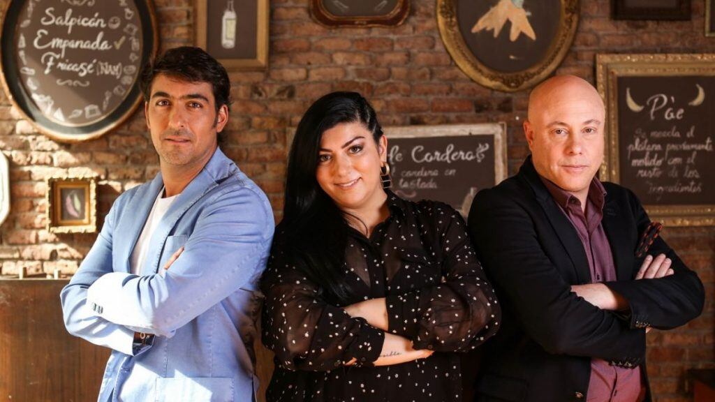 Chris Carpentier, Fernanda Figueroa y Jorge Rausch