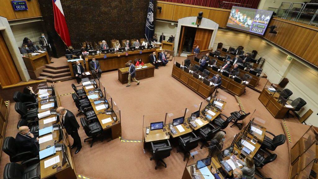03 DE NOVIEMBRE DE 2021/VALPARAISOVista general de la Sesión de Sala del Senado.
FOTO: LEONARDO RUBILAR CHANDIA/AGENCIAUNO