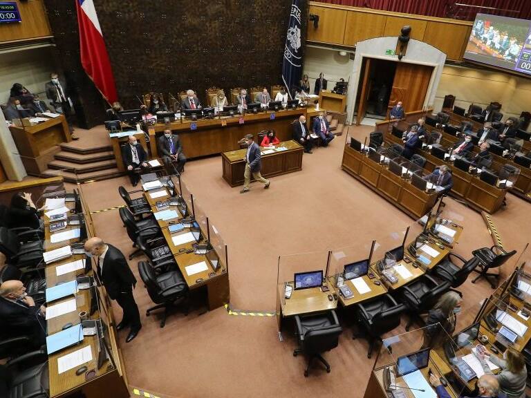 03 DE NOVIEMBRE DE 2021/VALPARAISOVista general de la Sesión de Sala del Senado.
FOTO: LEONARDO RUBILAR CHANDIA/AGENCIAUNO