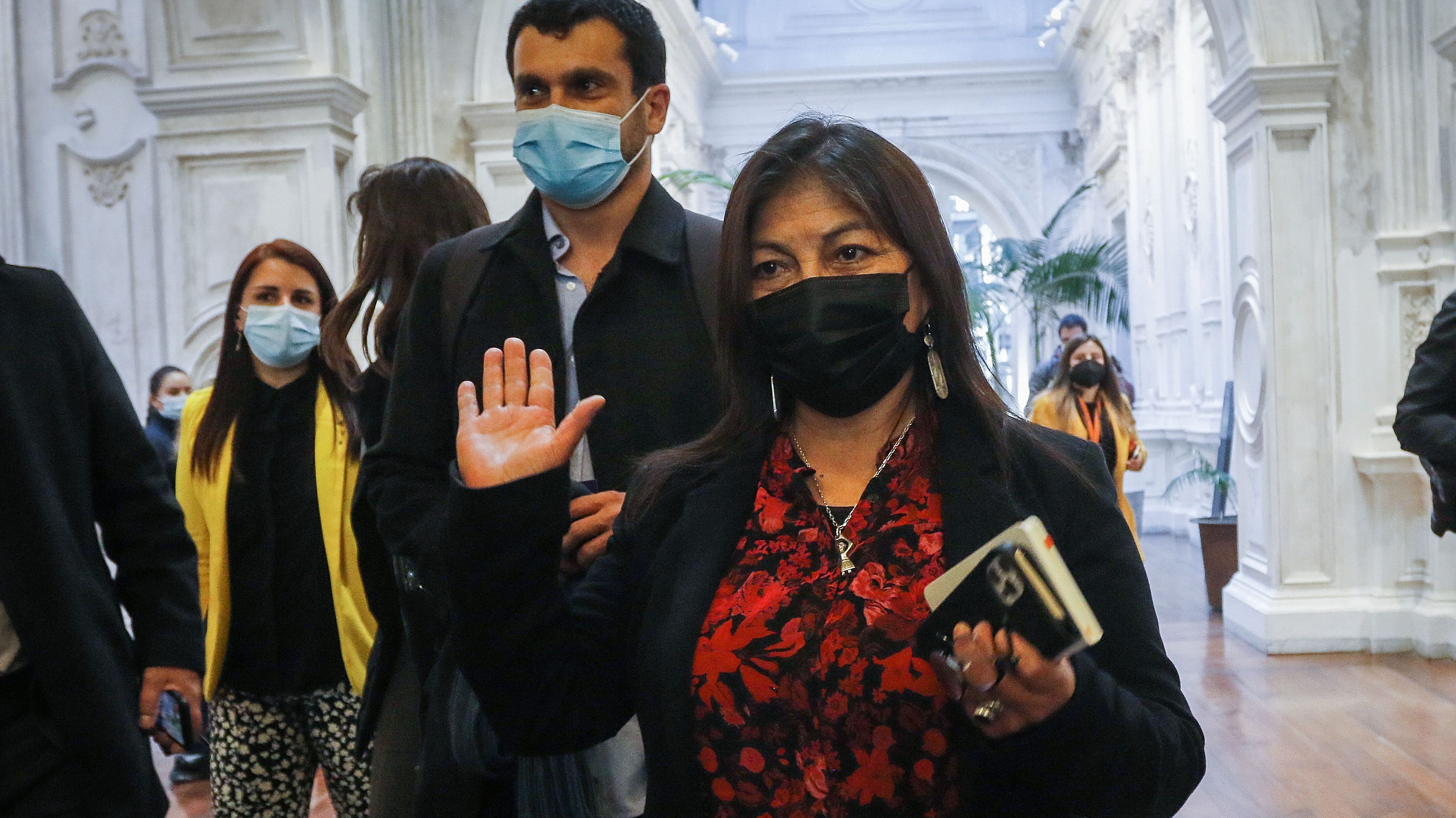 Elisa Loncón por amnistía a presos de la revuelta