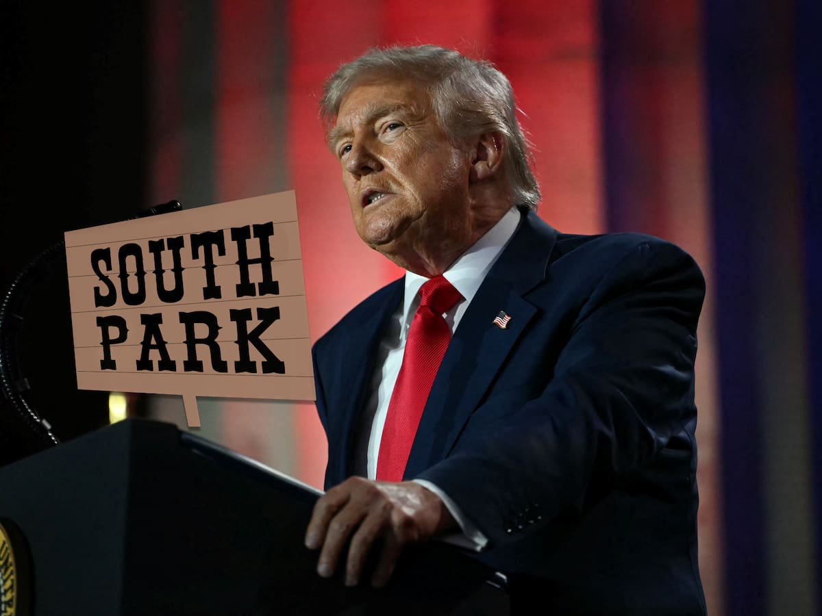 “South Park” lo hace de nuevo: ridiculizan sin filtro a Donald Trump con inteligencia artificial