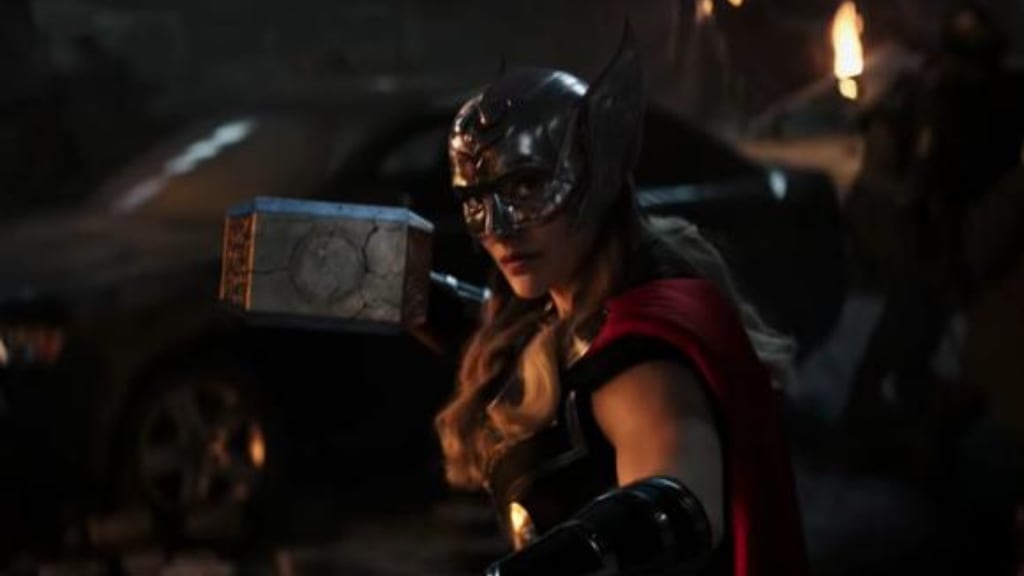 Natalie Portman en Thor Love and Thunder