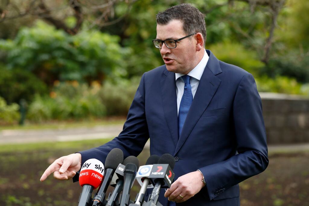 El primer ministro victoriano Daniel Andrews