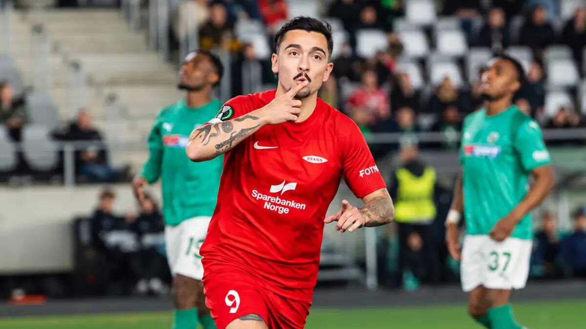 Pide camiseta en La Roja: Niklas Castro hace historia y vuelve a brillar en la Conference en victoria del SK Brann
