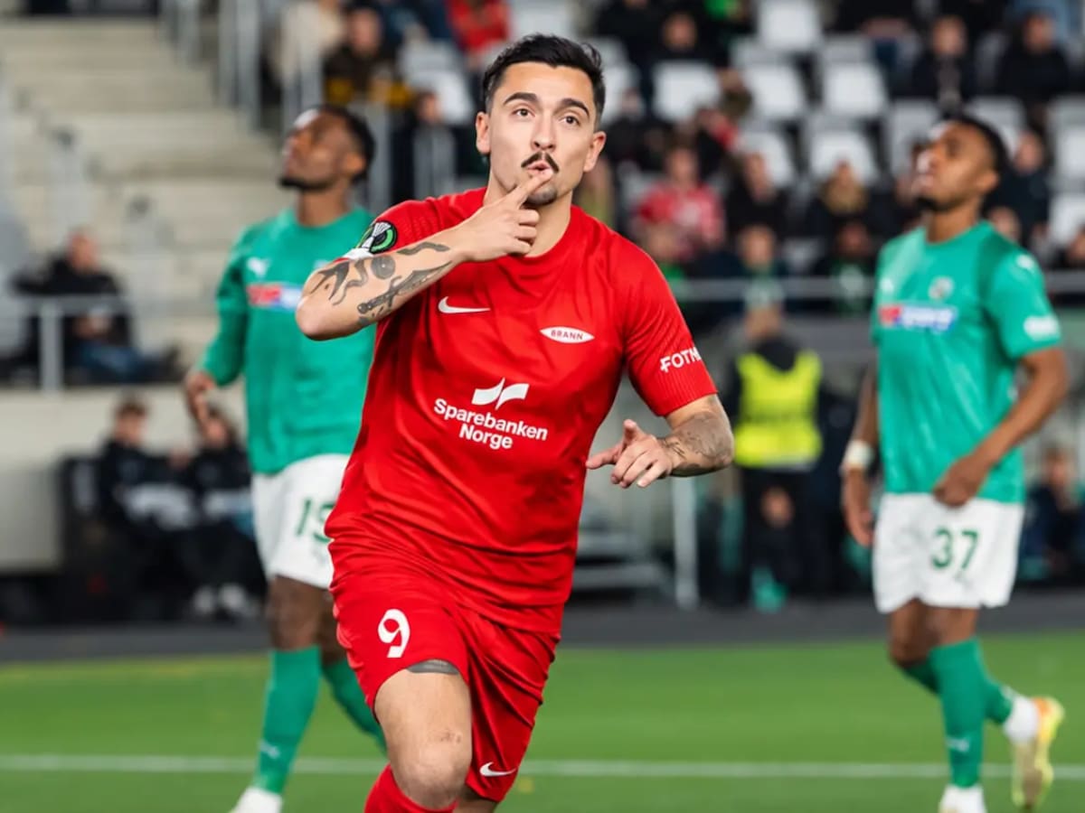 Pide camiseta en La Roja: Niklas Castro hace historia y vuelve a brillar en la Conference en victoria del SK Brann