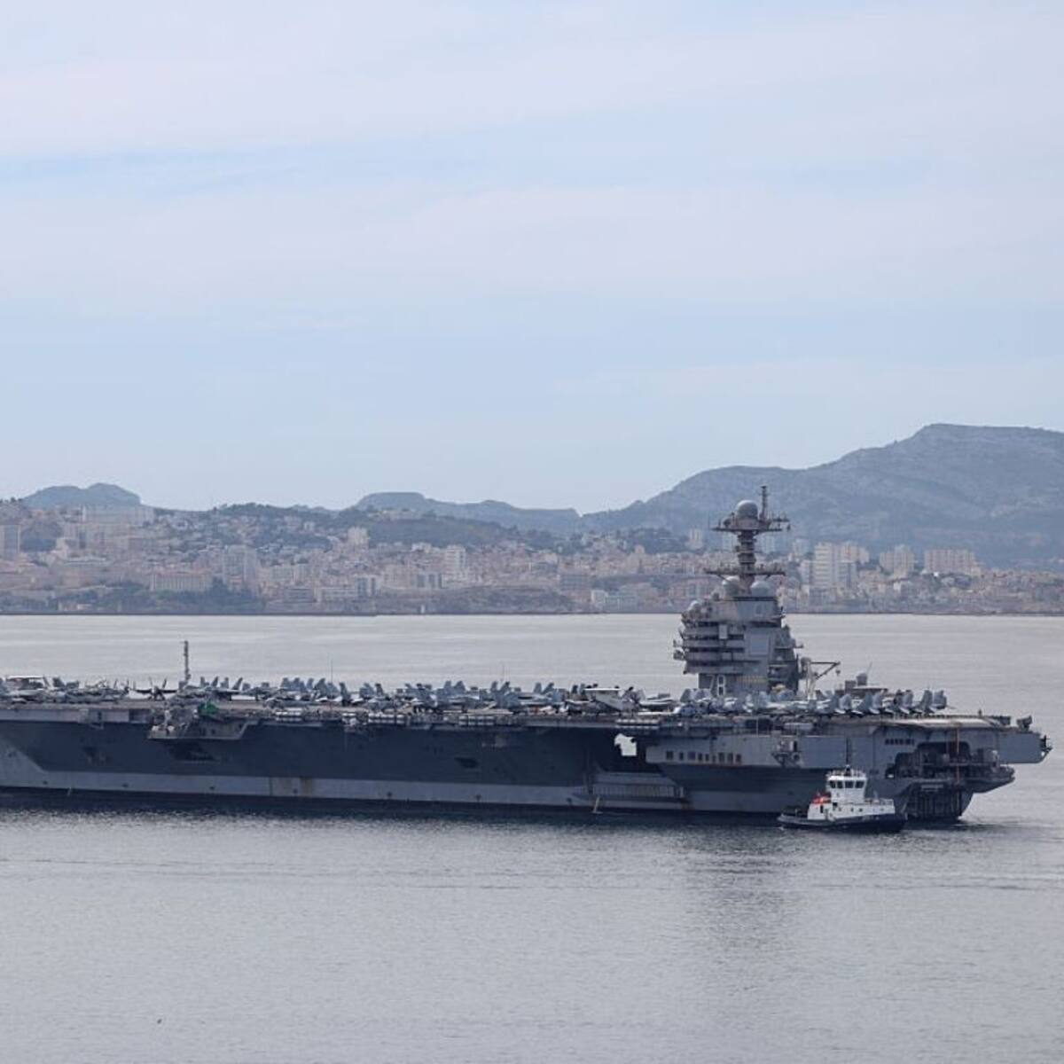 Desplegado en el Caribe: así es el USS Gerald Ford, el buque de guerra de EE.UU. más grande del mundo