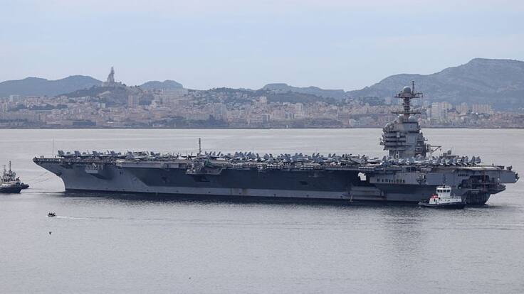 Desplegado en el Caribe: así es el USS Gerald Ford, el buque de guerra de EE.UU. más grande del mundo