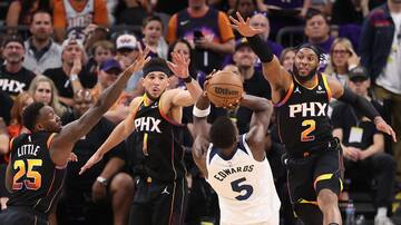 Phoenix Suns se convierten en los primeros eliminados de los playoffs NBA tras la barrida de Minnesota Timberwolves