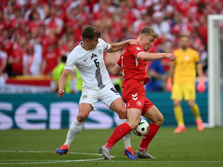 Eurocopa 2024: Eslovenia y Dinamarca protagonizaron el primer empate del torneo