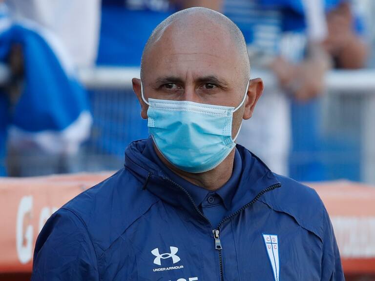 28 de Noviembre del 2021/SANTIAGOCristian Paulucci ,durante el partido valido por la Trigésima Tercera fecha del Campeonato Nacional AFP PlanVital 2021, entre Universidad Catolica vs Huachipato, disputado en el estadio San Carlos de Apoquindo.
FOTO:FRANCISCO LONGA/AGENCIAUNO