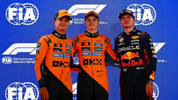 Difícil, pero factible: estos son los criterios de desempate en caso de igualdad de puntos entre Norris, Verstappen y Piastri