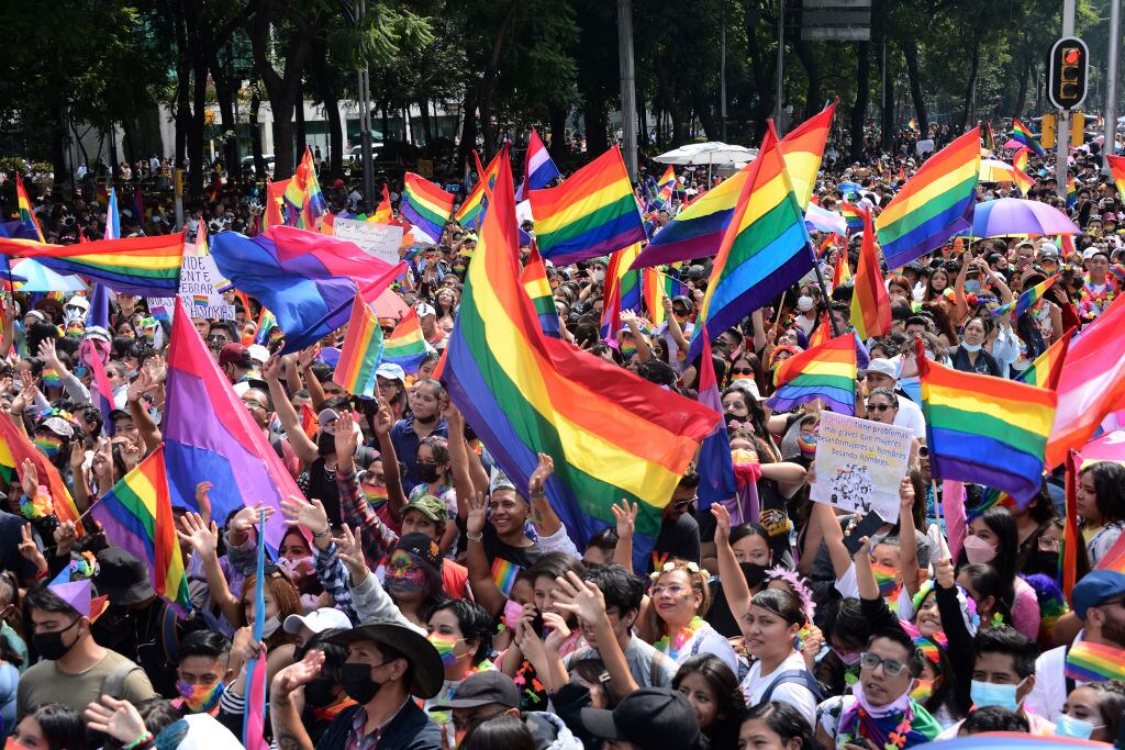 Las comunidades LGBT+ en el Día del Orgullo en Ciudad de México