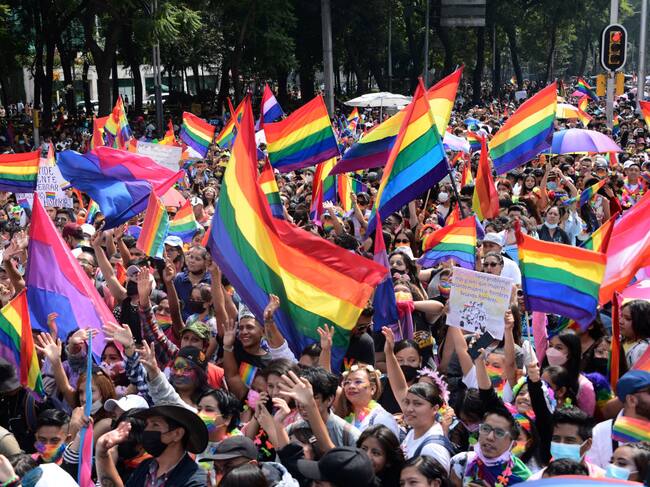 Las comunidades LGBT+ en el Día del Orgullo en Ciudad de México
