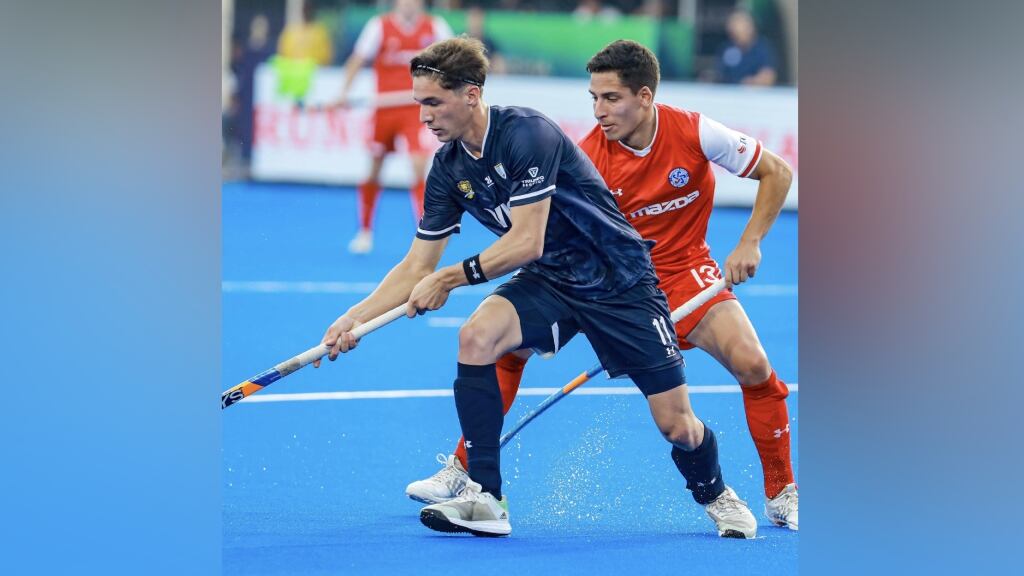 Los Diablos caen contra Argentina y apuntan a buscar el puesto 13 del Mundial de Hockey Césped