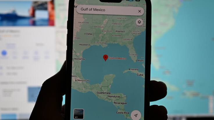 Google Maps actualiza el nombre del Golfo de México tras cambio de nombre decretado por Trump: así se ve el mapa en Chile