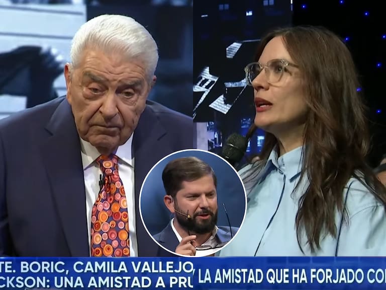 La pregunta sin filtro que le lanzó Don Francisco a Camila Vallejo: Gabriel Boric tuvo que intervenir