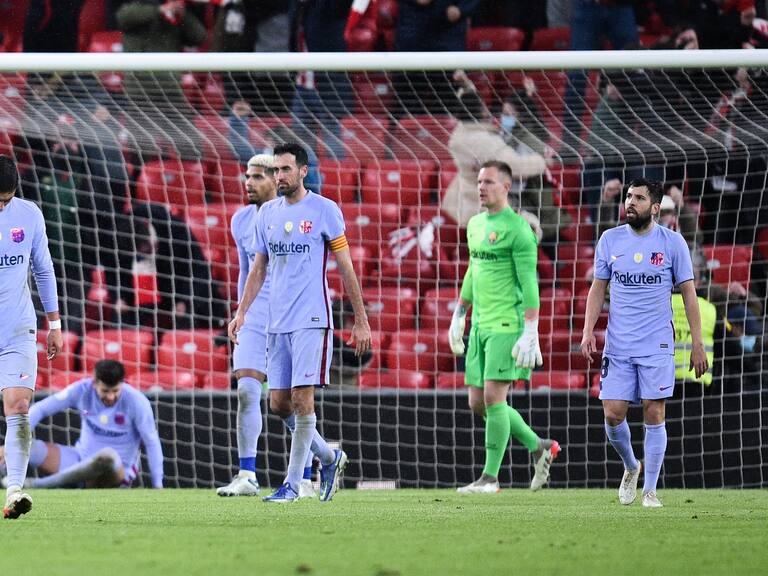 Barcelona cayó ante el Athletic de Bilbao y quedó fuera de la Copa del Rey