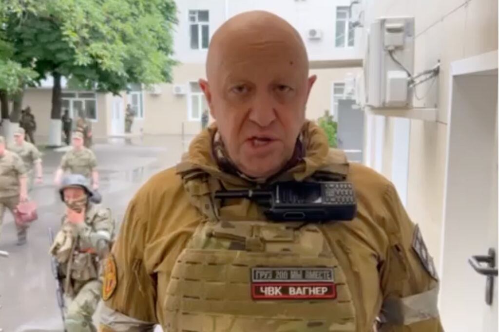 El líder del grupo Wagner Yevgueni Prigozhin