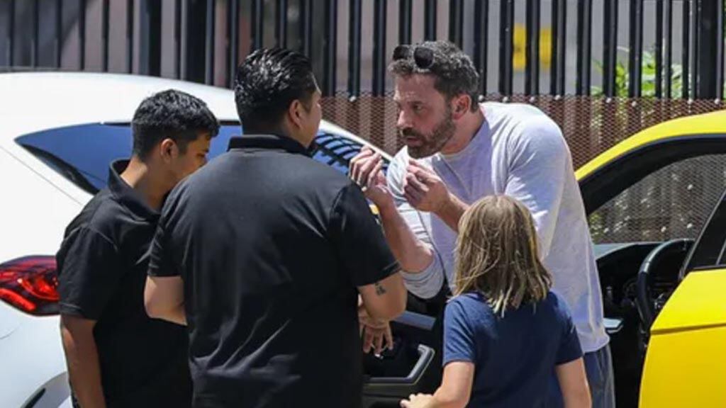 Ben Affleck y su hijo
