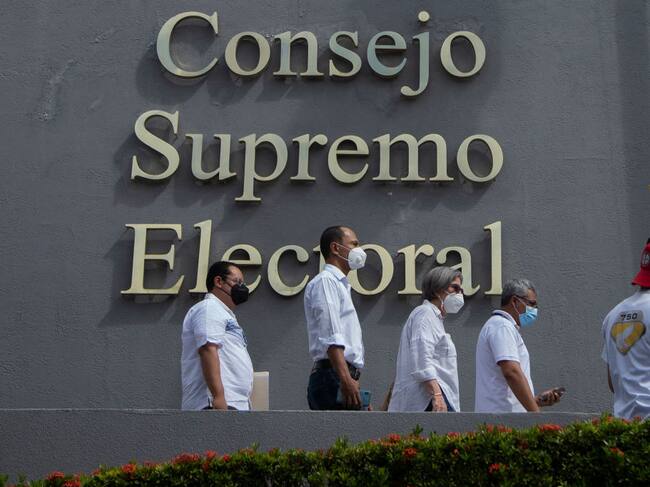 La sede del Consejo Supremo Electoral en Managua
