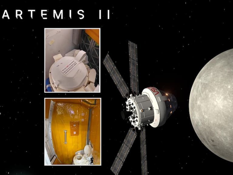 Fallos en inodoro y problemas con el agua: los primeros inconvenientes que ha experimentado Artemis II