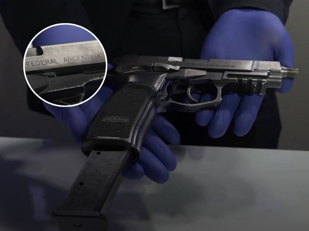 PDI encuentra arma de la policía argentina durante operativo contra el crimen organizado en Santiago