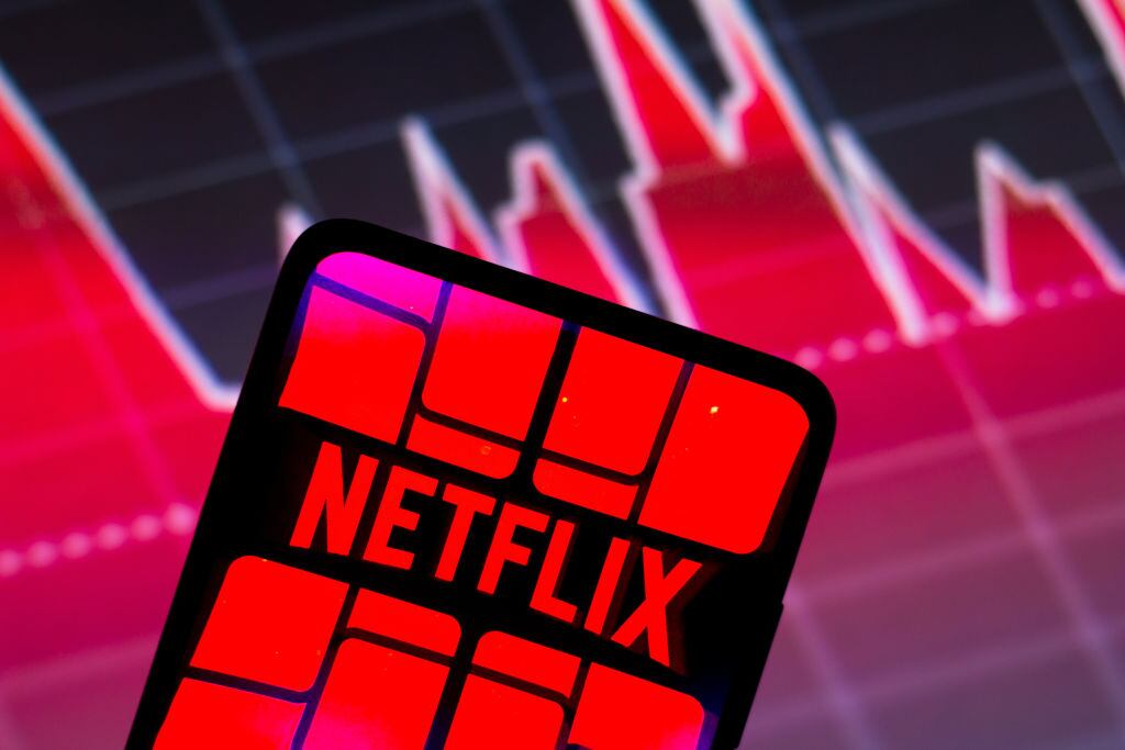Imagen ilustrativa de los malos resultados económicos de Netflix