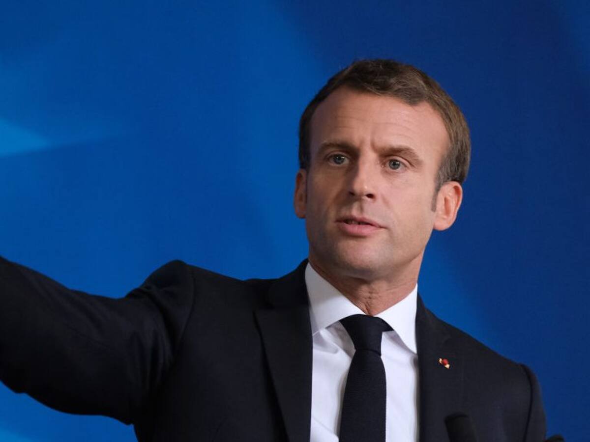 Emmanuel Macron ofrece apoyo de Francia a Chile