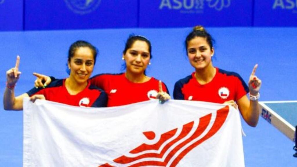 Equipo femenino de tenis de mesa logra el oro 33 de Chile en los Juegos Sudamericanos 2022