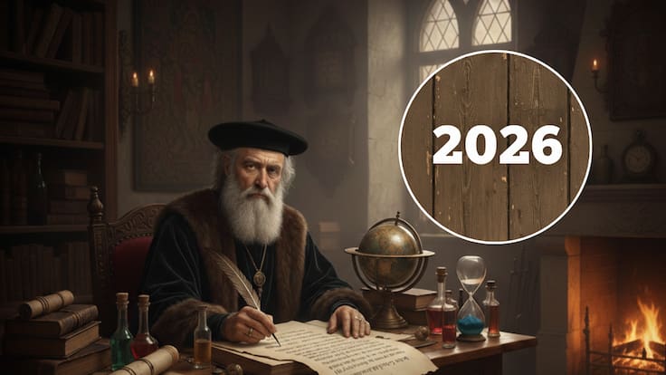 Las inquietantes predicciones de Nostradamus para 2026: “Gente muerta por el mal”