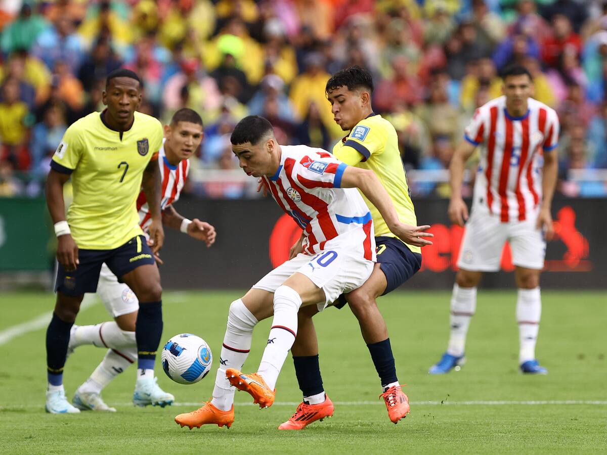 Paraguay rescata un empate en Quito ante Ecuador por las Eliminatorias 2026