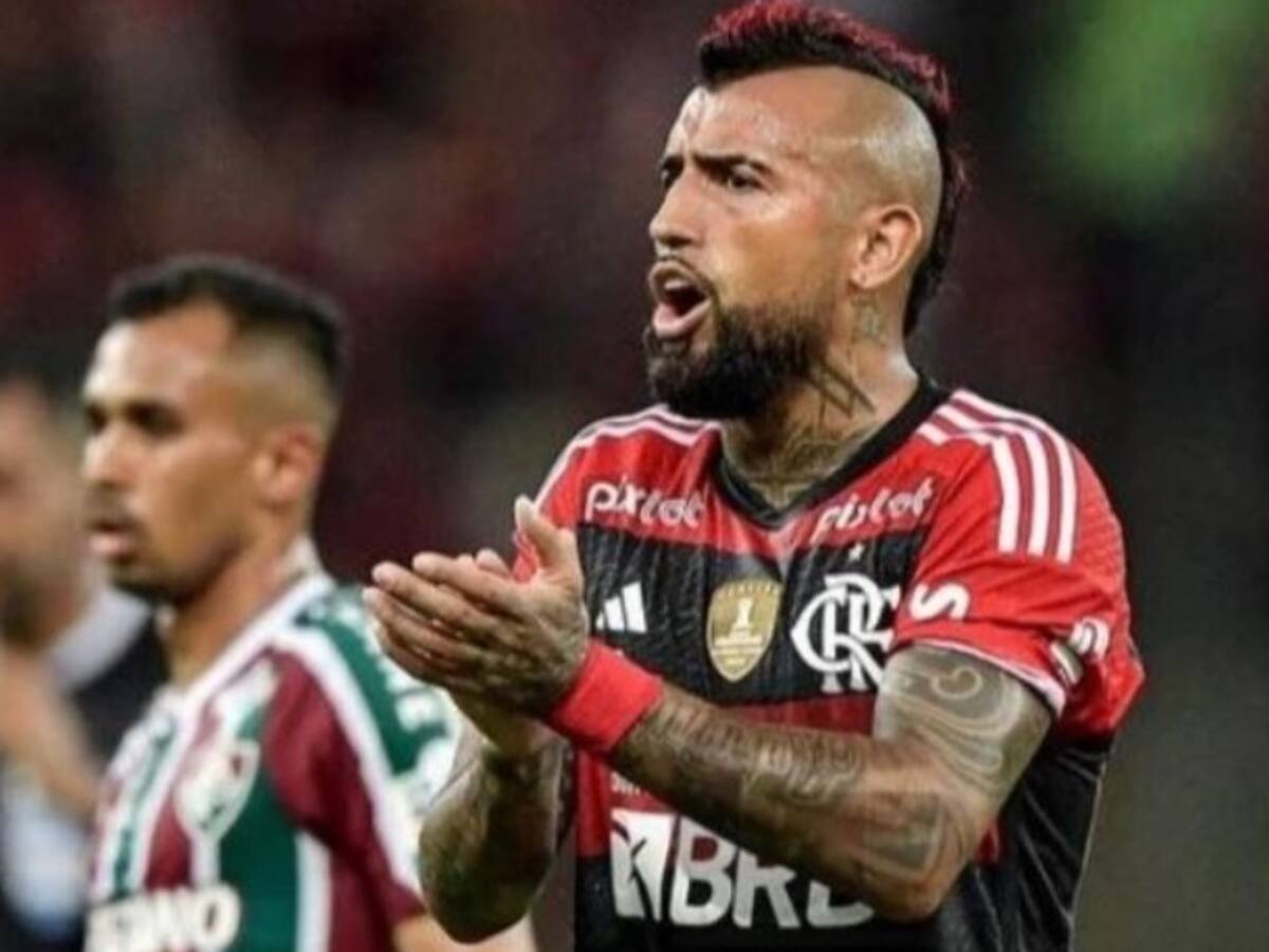 El Flamengo de Arturo Vidal saca ventaja ante Fluminense en la final del Campeonato Carioca