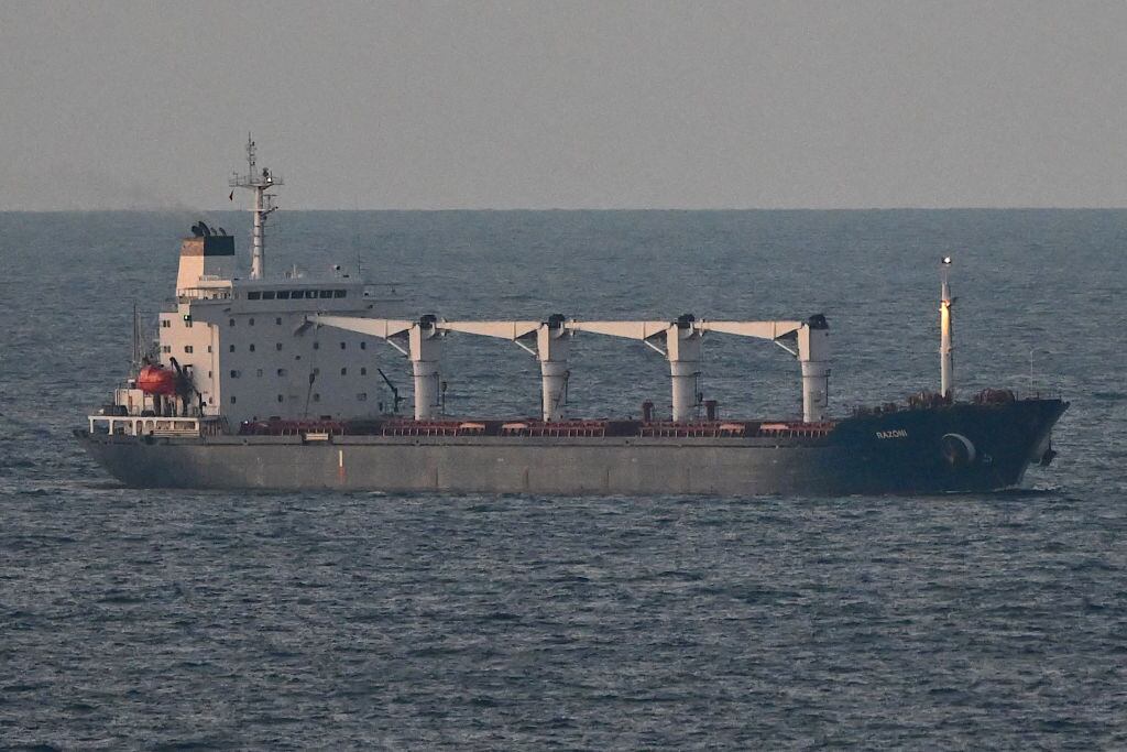 El barco Razoni arriba con 26.000 toneladas de maíz de Ucrania hasta Turquía