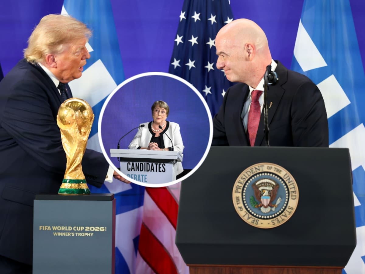 Trump buscaría impulsar candidatura de Infantino a la ONU tras el Mundial: competiría con Michelle Bachelet