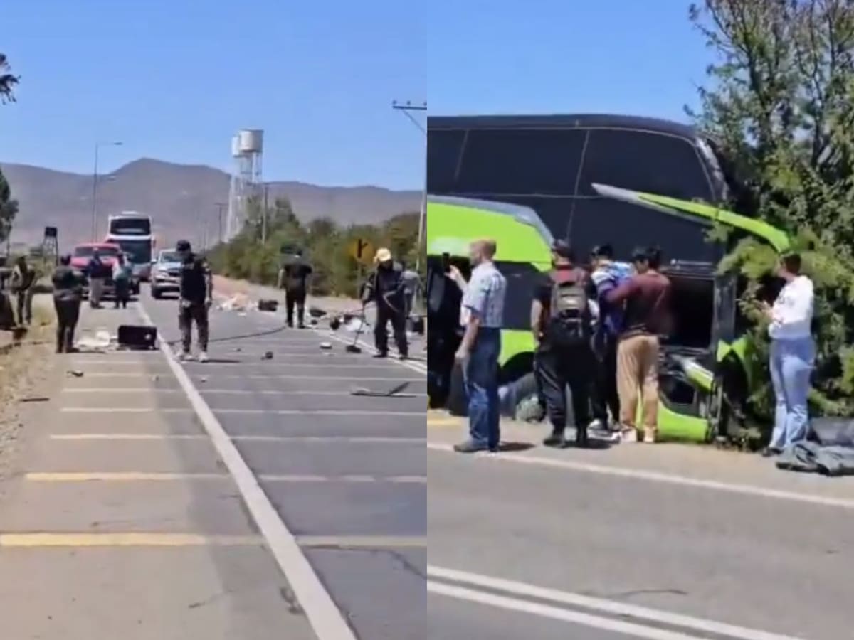 Tragedia en Ovalle: al menos dos muertos deja brutal choque entre bus y camión en la Ruta D-45