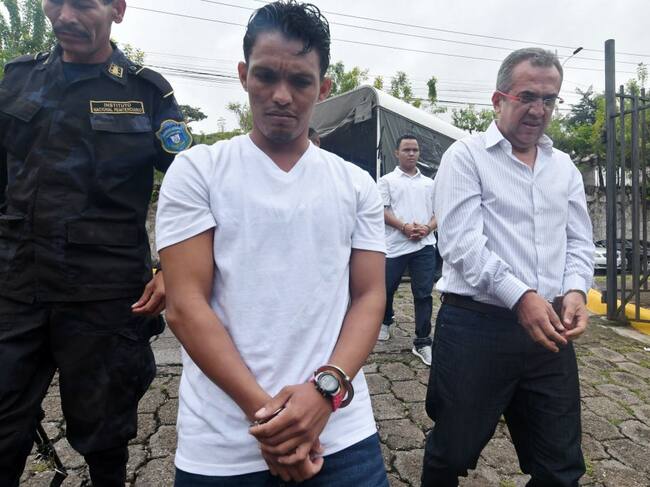 Acusados del asesinato de Berta Cáceres llegan a la corte en Tegucigalpa