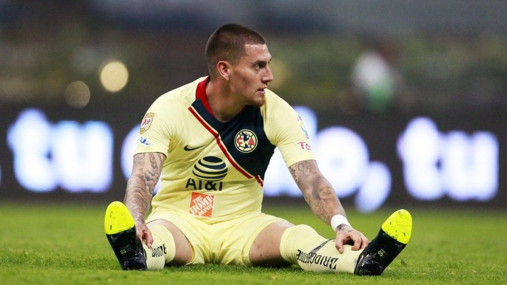 CIUDAD DE MEXICO, MEXICO - FEBRERO 23: Nicolas Castillo del America durante el juego de la jornada 8 del Torneo Clausura 2019 de la Liga Bancomer MX en el Estadio Azteca el 23 de Febrero de 2019 en la Ciudad de Mexico, Mexico. (Foto: Mauricio Salas/JAM MEDIA/AgenciaUno)