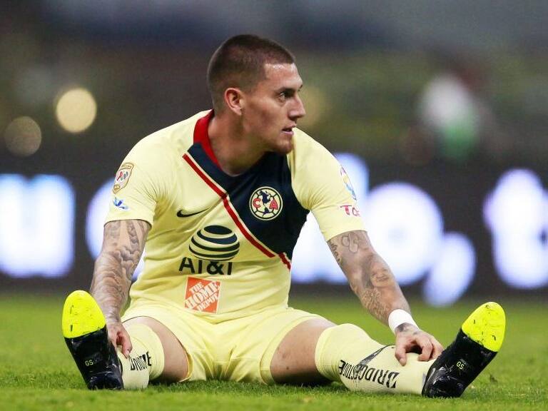 CIUDAD DE MEXICO, MEXICO - FEBRERO 23: Nicolas Castillo del America durante el juego de la jornada 8 del Torneo Clausura 2019 de la Liga Bancomer MX en el Estadio Azteca el 23 de Febrero de 2019 en la Ciudad de Mexico, Mexico. (Foto: Mauricio Salas/JAM MEDIA/AgenciaUno)