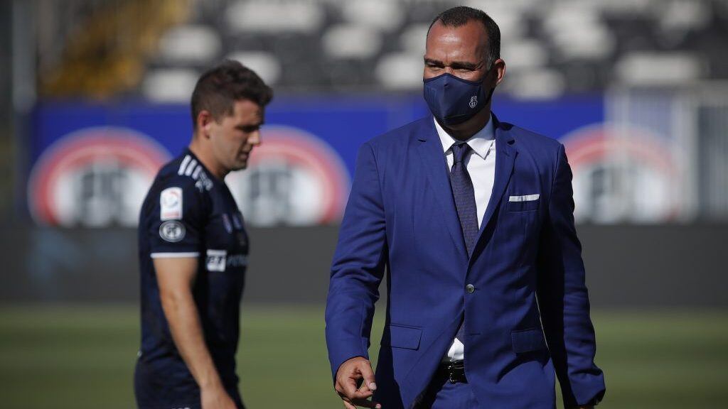 17 DE ENERO DE 2021/SANTIAGOEl director tecnico de Universidad de Chile, Rafael Dudamel, durante el partido valido por la fecha 31 del Campeonato Nacional AFP PlanVital 2020, entre Colo Colo y Universidad de Chile, disputado en el Estadio Monumental.
FOTO: FRANCISCO LONGA/AGENCIAUNO