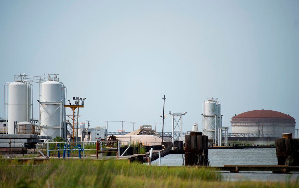 Una planta de gas licuado natural en Cameron de Louisiana