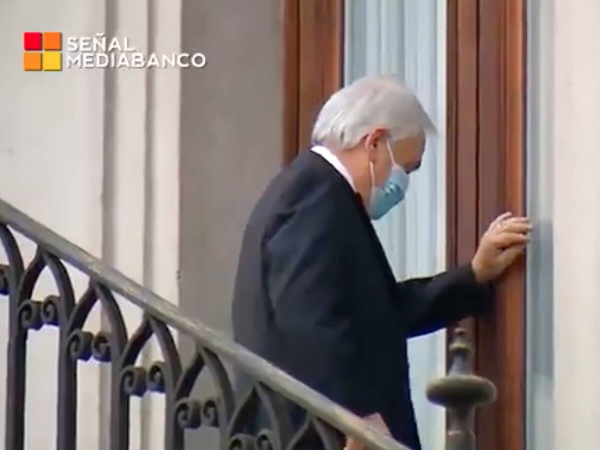Presidente Piñera protagonizó curioso momento: no pudo entrar a su oficina