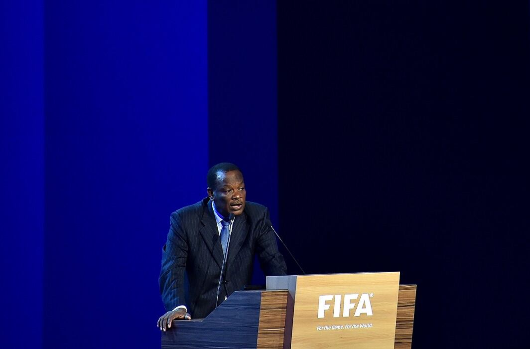 El dirigente del fútbol haitiano Yves Jean-Bart