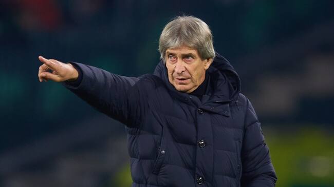 Manuel Pellegrini no se inquieta por la falta de gol en su Betis: "Tampoco es una sequía tan grande"