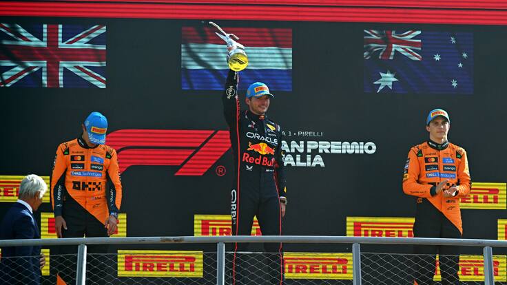 Fórmula 1: Max Verstappen se impone en el GP de Italia y consigue su tercera victoria de la temporada