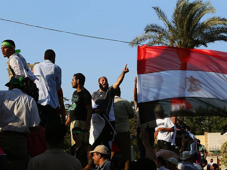 Manifestaciones ciudadanas en El Cairo